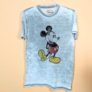 Disney Mickey Mouse Burnout T-Shirt